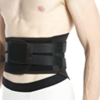 Faja lumbar Neotech Care - Accesorio transpirable y ajustable para la parte baja de la espalda - Doble entramado de…